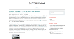 Desktop Screenshot of dutchdivingsupplies.com